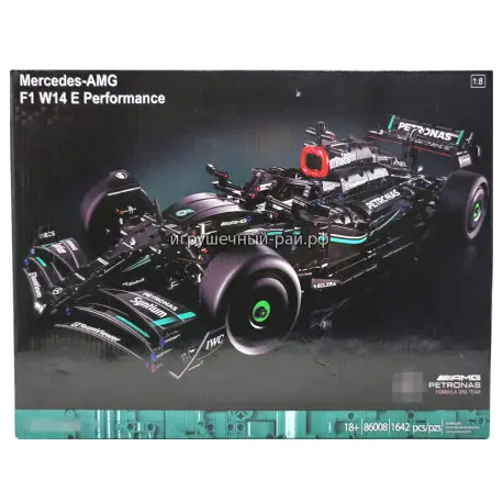 Конструктор Техник - Гоночная машина Mercedes AMG F1 W14 E Performance (1:8, 1642 дет) 86008