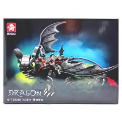 Конструктор Дракон Беззубик (408 дет) 68260