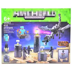 Конструктор Майнкрафт - Дракон Края (632 дет) 98903