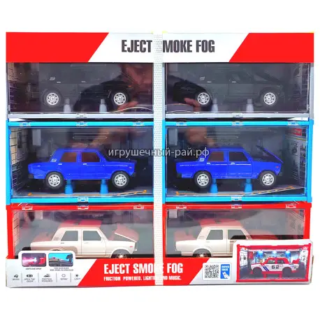 Машинка моделька (металл) бокс из 12 шт LDP-1BX