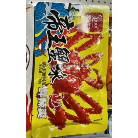 Соевое мясо Краб 78 гр (уп. 10 шт)