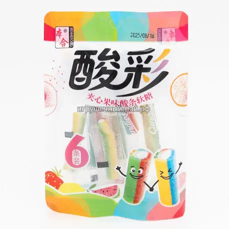 Кислый мармелад микс 25 гр (уп. 20 шт)