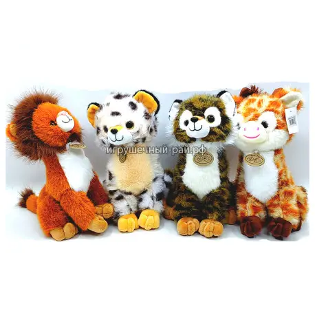 Мягкие игрушки в виде диких животных 789-15-27