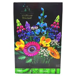 Конструктор Цветы: Букет полевых цветов (939 дет) T030