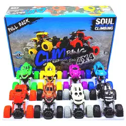 Машинки Трюковые внедорожники бокс из 8 шт KLX500-455A