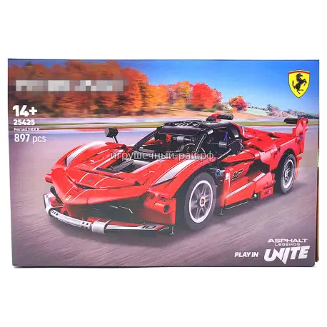 Конструктор Техник - Ferrari FXX K (1:17, 897 дет) 25425