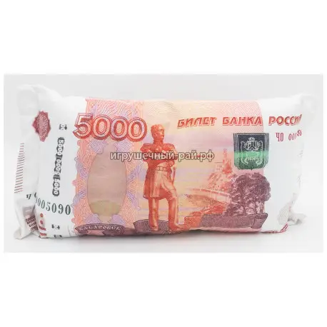 Заготовка - наволочка мягкая подушка 5000 рублей с. о.