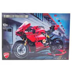 Конструктор Техник - Мотоцикл Дукати / Ducati Panigale V4 R (646 дет) JQ012