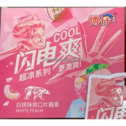 Кислые конфеты Персик 20 гр (уп. 20 шт)