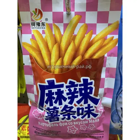 Соевое мясо Картофель фри 20 гр (уп. 30 шт)