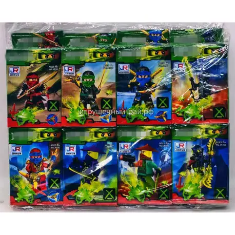 Игрушка Ниндзя упаковка из 8 шт JR782