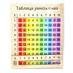 Деревянная таблица умножения JX-4